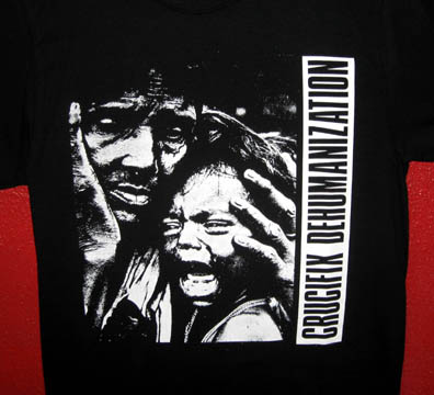 CRUCIFIX "Dehunamization" T-Shirt (Small)